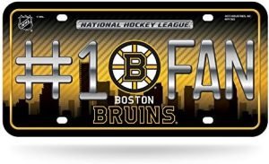 NHL #1 Fan Metal License Plate Tag