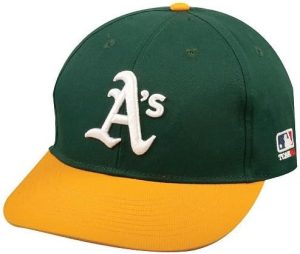 Oakland Athletics (A's) Adult MLB Licensed Replica Cap/Hat