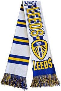 Leeds United FC | Soccer Fan Scarf | Premium Acrylic Knit