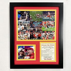 Kansas City Chiefs | 2022 Champions | Framed Photo Collage | 2 Sizes (Mosaic, 12" x 15")