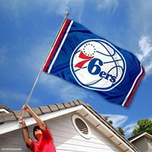 NBA Philadelphia 76ers Logo Flag and Banner