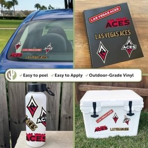 WNBA Las Vegas Aces Sticker Vinyl Decal
