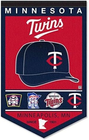 Minnesota Twins Heritage History Banner Pennant