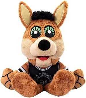 Bleacher Creatures San Antonio Spurs Coyote Mascot 8" Kuricha Sitting Plush- Soft Chibi Inspired Mascot
