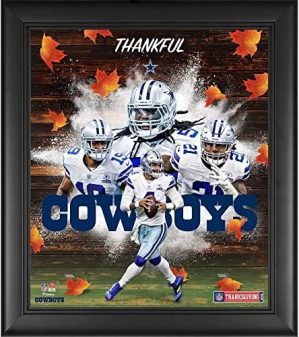 Dallas Cowboys Framed 15" x 17" Thanksgiving 2020 Collage - NFL Team Plaques and Collages
