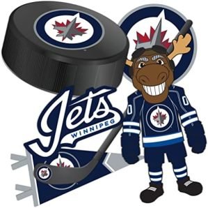 Winnipeg Jets Team NHL National Hockey League Sticker Vinyl Decal Laptop Water Bottle Car Scrapbook (Type 2)