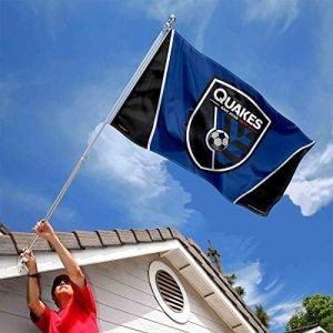 MLS San Jose Earthquakes Primary Logo 3×5 Foot Large Flag
