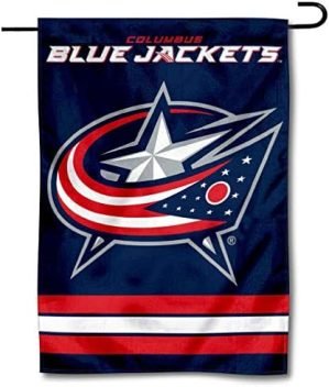 Columbus Blue Jackets Double Sided Garden Flag