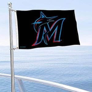 NBA Miami Marlins Boat and Golf Cart Flag