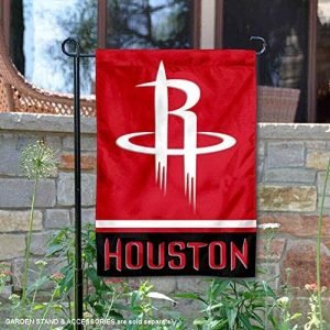 NBA Houston Rockets Double Sided Garden Flag