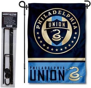 Philadelphia Union Garden Flag with Stand Pole Holder