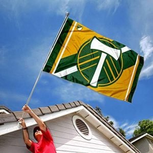 MLS Portland Timbers Grommet Banner Flag