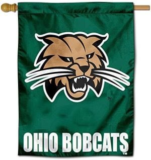 Ohio Bobcats House Flag Banner