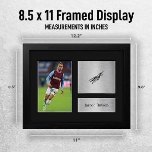 HWC Trading Jarrod Bowen West Ham United Framed Gifts Printed Signed Autograph Picture
