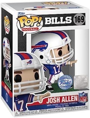 Josh Allen (Buffalo Bills) (Away Jersey) Funko Pop! NFL Series 9
