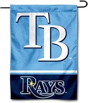 Tampa Bay Rays Double Sided Garden Flag