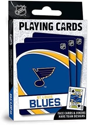 MasterPieces NHL St. Louis Blues Playing Cards – 2.5″ x 3.5