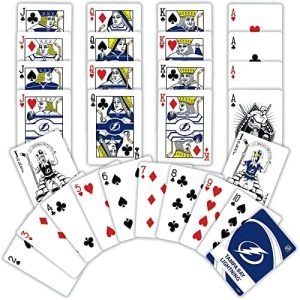 MasterPieces NHL Tampa Bay Lightning Playing Cards, 2.5″ x 3.5