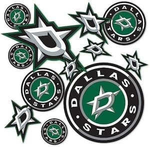 Dallas Stars Team NHL National Hockey League Sticker Vinyl Decal Laptop Water Bottle Car Scrapbook (Type 1-1)