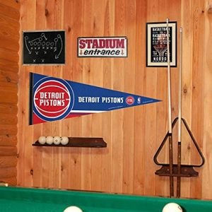 NBA Detroit Pistons Pennant Full Size 12 in X 30 in