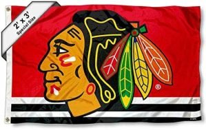 Chicago Blackhawks 2x3 Feet Flag