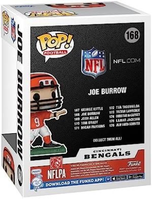 Joe Burrow NFL Cincinnati Bengals Funko Pop! NFL Series
