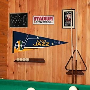 NBA Utah Jazz Pennant 12 in X 30 in