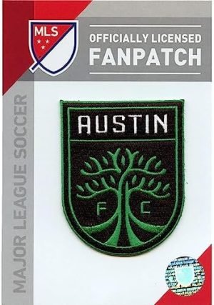 Austin FC Primary Team Crest Patch MLS Soccer Club Embroidered Iron On