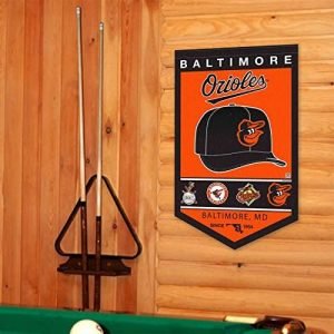 MLB Baltimore Orioles Heritage History Banner Pennant