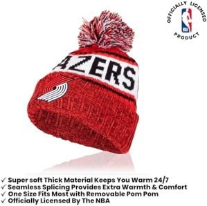 Ultra Game NBA Portland Trailblazers Soft Winter Beanie