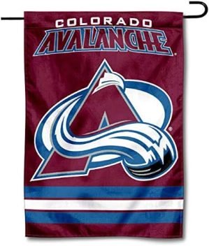 Colorado Avalanche Double Sided Garden Flag