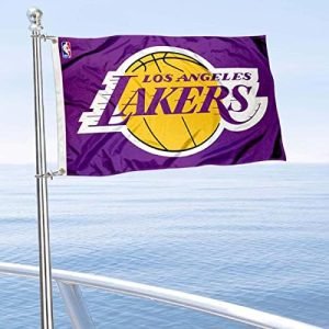 NBA Los Angeles Lakers Boat and Golf Cart Flag