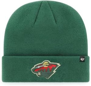 ’47 NHL Minnesota Wild Primary Logo Cuffed Knit Beanie
