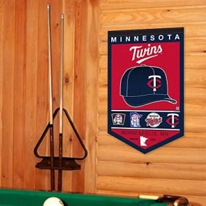 MLB Minnesota Twins Heritage History Banner Pennant