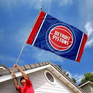 NBA Detroit Pistons Outdoor Large Grommet Flag