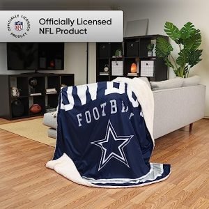 FOCO NFL Dallas Cowboys NFL Plush Throw Blanket