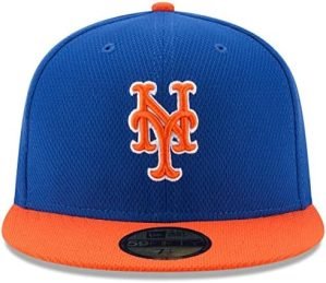New Era MLB New York Mets 59FIFTY Diamond Authentic Collection Fitted On Field Game Hat