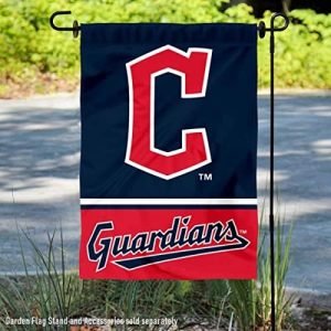 NBA Cleveland Guardians Double Sided Garden Flag