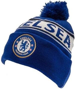 Chelsea FC Authentic EPL Knitted Ski Hat Blue