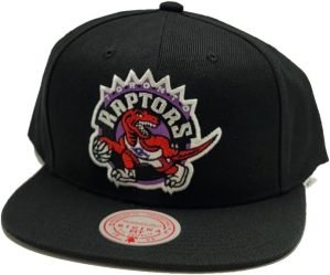 Mitchell & Ness NBA Toronto Raptors New Satin Under Snapback Hat