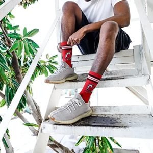 FBF NHL New Jersey Devils Four Stripe Deuce Socks