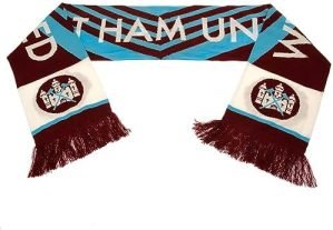 West Ham United English Premier League 76 Retro Crest Scarf