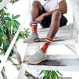 FBF NHL Philadelphia Flyers Four Stripe Deuce Socks