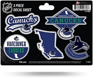Rico Industries NHL 5-Pc Sticker Sheet