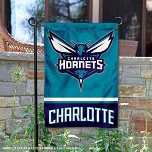 NBA Charlotte Hornets Double Sided Garden Flag