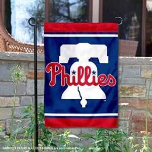 WinCraft MLB Philadelphia Phillies Bell Double Sided Garden Flag