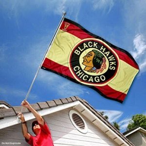 NHL Chicago Blackhawks Vintage Throwback Flag
