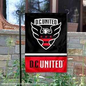 MLS DC United Double Sided Garden Flag