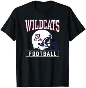 University of Arizona Wildcats Football Helmet T-Shirt