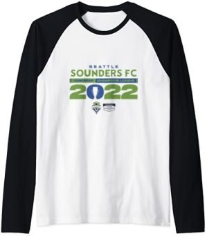 Seattle Sounders - Concacaf Champions League Raglan Baseball Tee